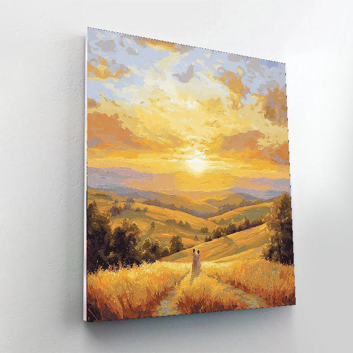 Sunrise Promises Number Painting