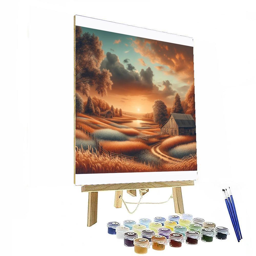 Timeless Rustic Beauty - DIY Painting By Numbers Kit – Artistry Rack