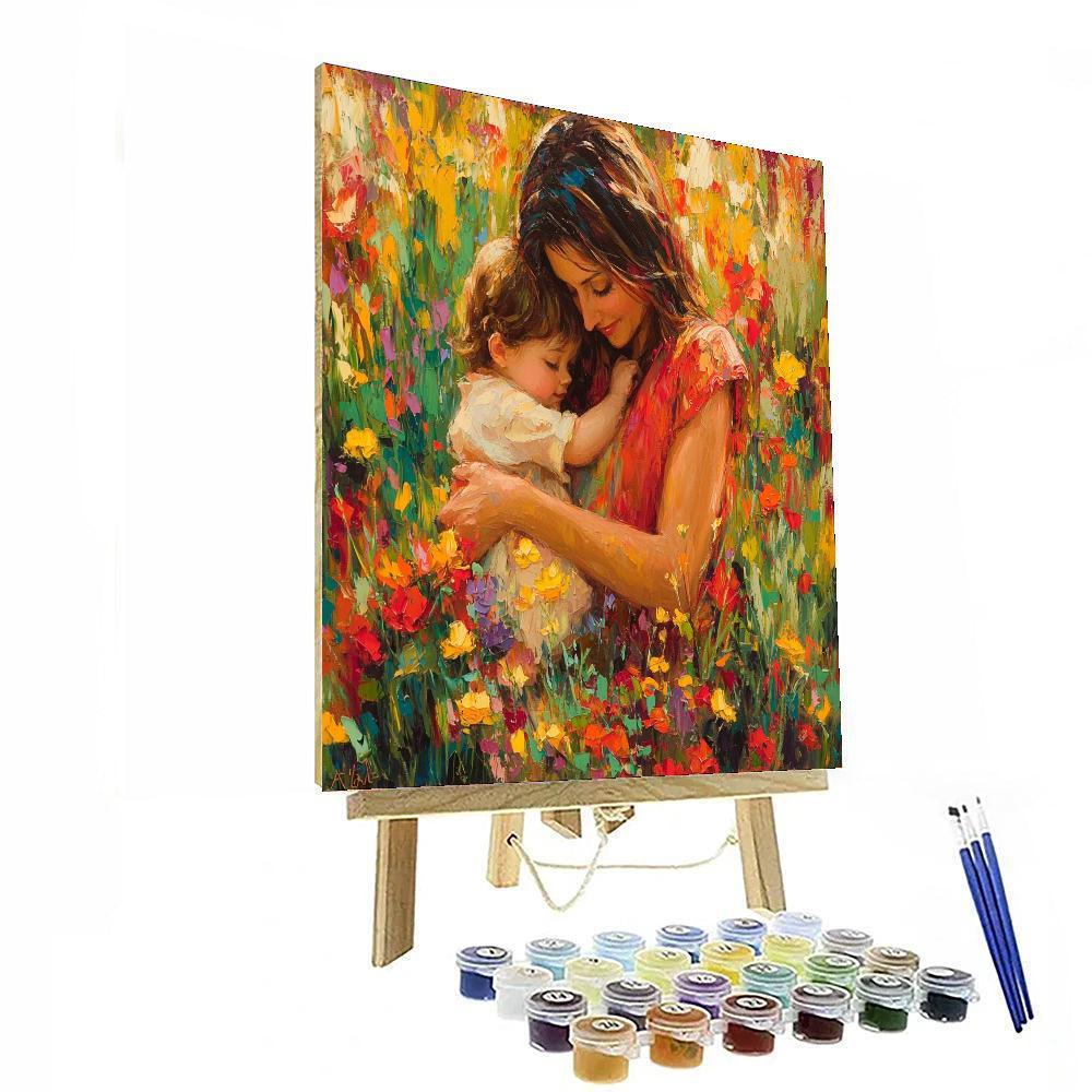 Mother's Garden Of Hugs Paint By Numbers