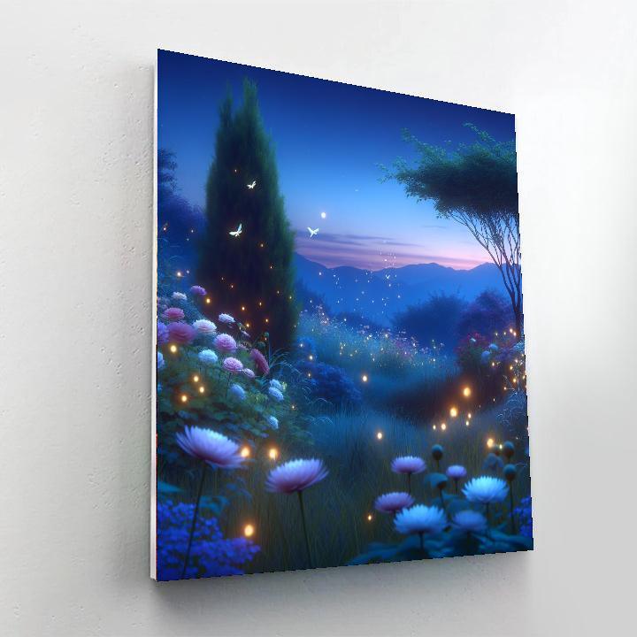 Enchanting Twilight Garden Paint By Number