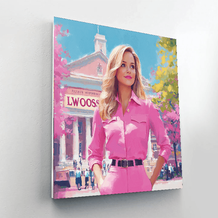 Reese Witherspoon: Lighting Up The Screen From Legally Blonde To The Wild Painting Number Kit