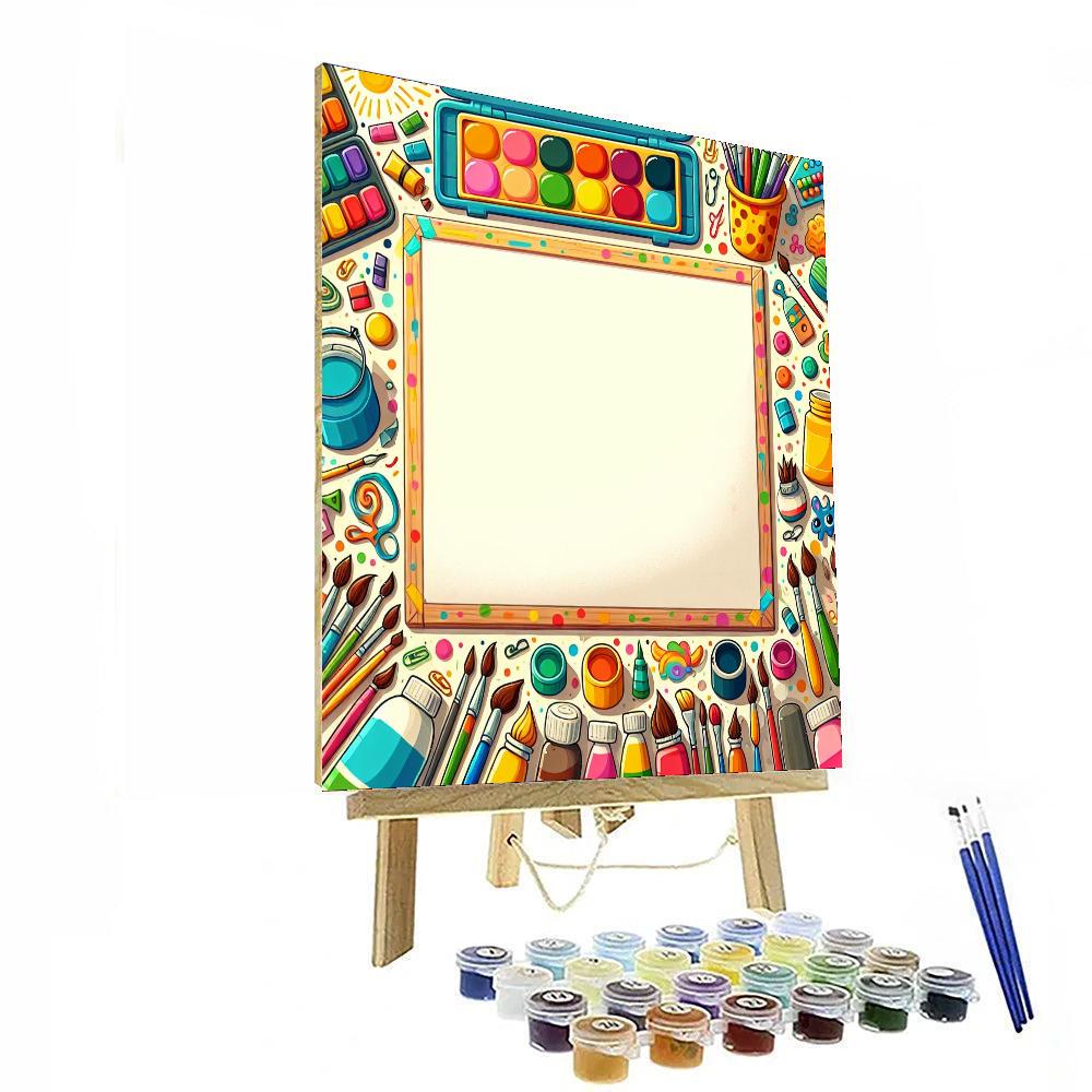 Colorful Crafting Adventure Paint By Numbers Art