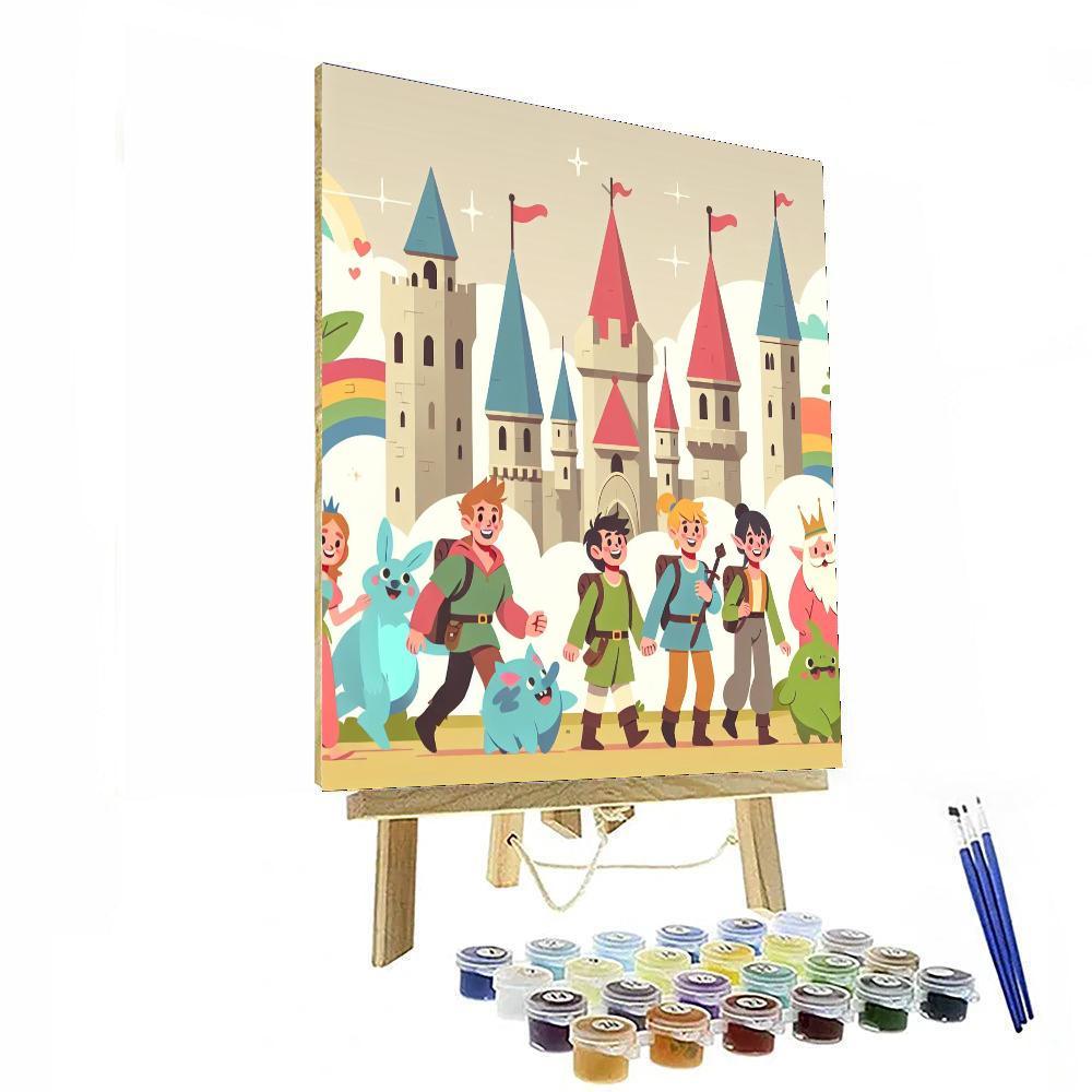 Whimsical Fairytales Paint By Numbers Art