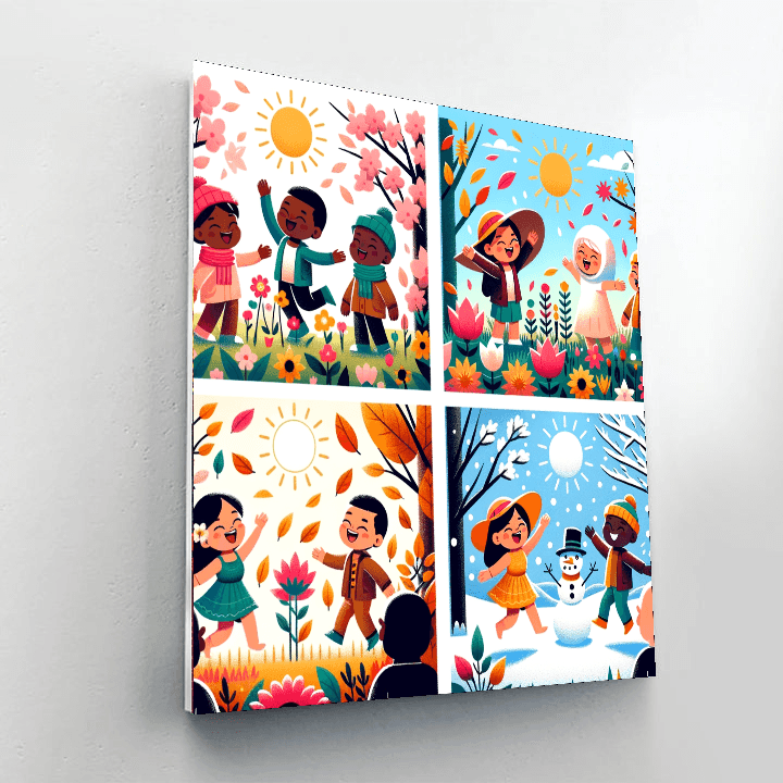 Magical Seasons Paint By Number