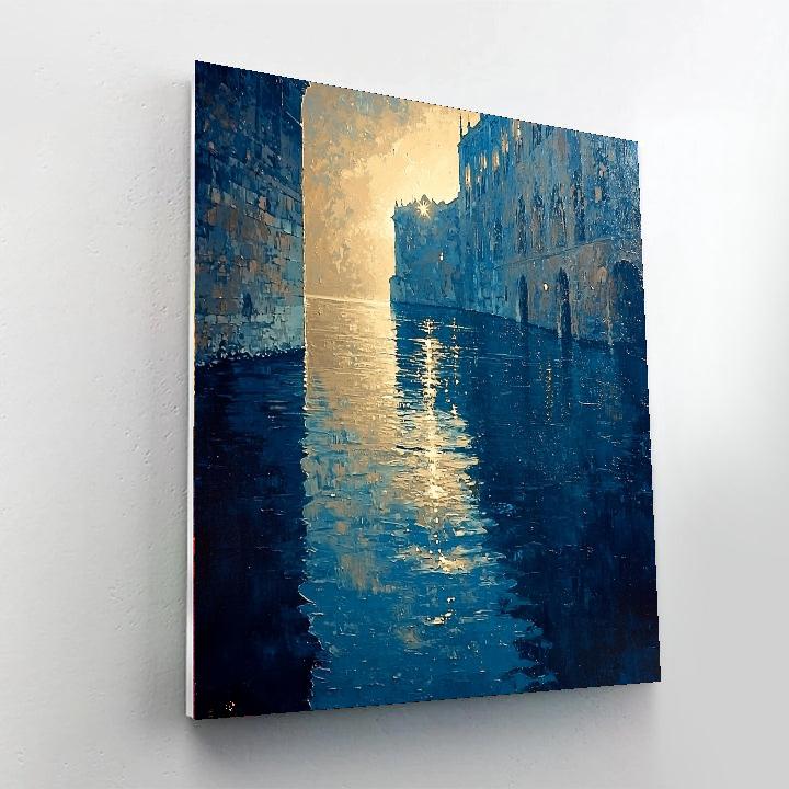 Caravaggio Inspired Reflections In Stillness  DIY Paint By Numbers