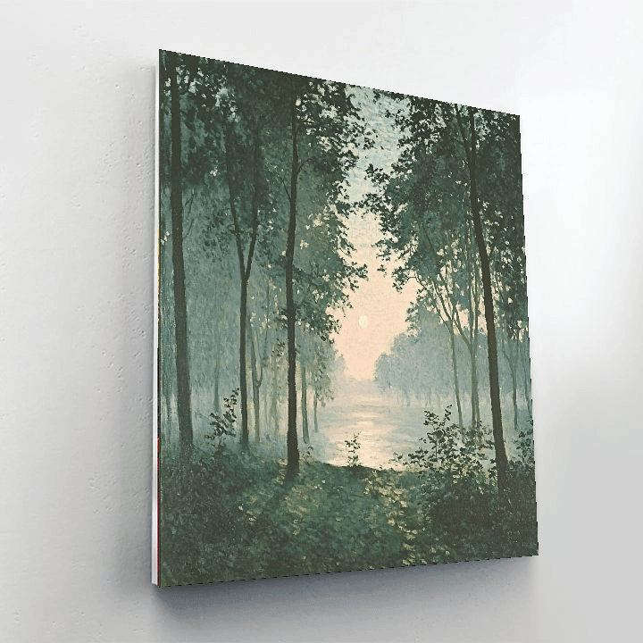 Claude Monet Inspired Monet's Forest Awakening  Paint By Numbers Kits