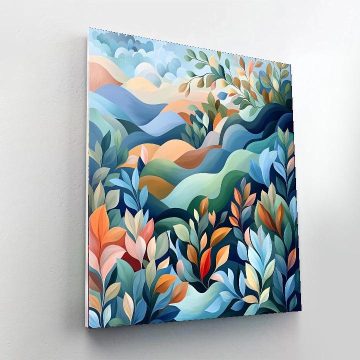 Frida Kahlo Inspired Dreams Of Nature  Paint By Color