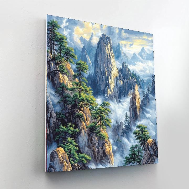 Yellow Mountain - China Numbered Painting Kits