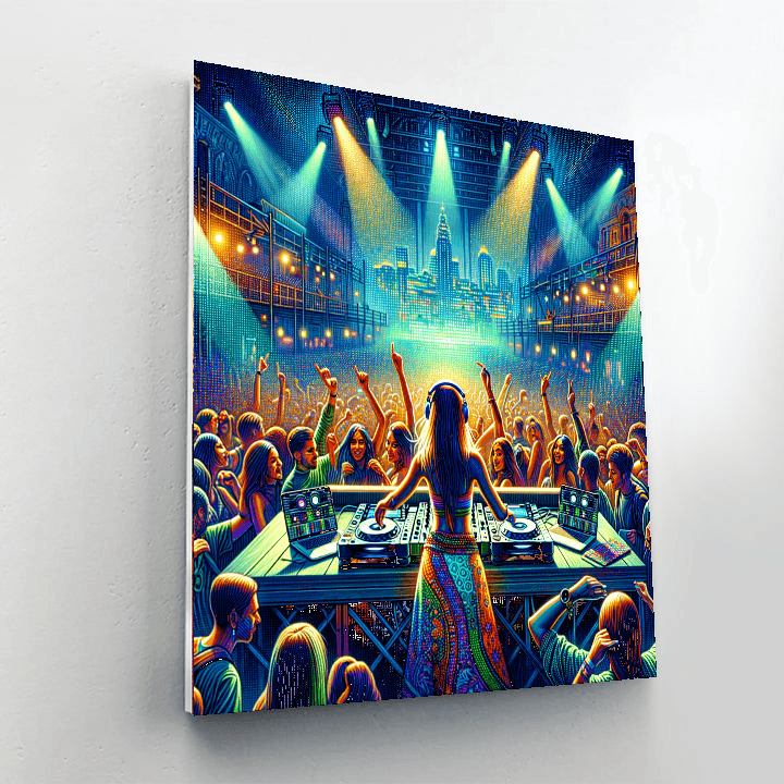 Amsterdam Dance Event - Netherlands DIY Paint By Numbers