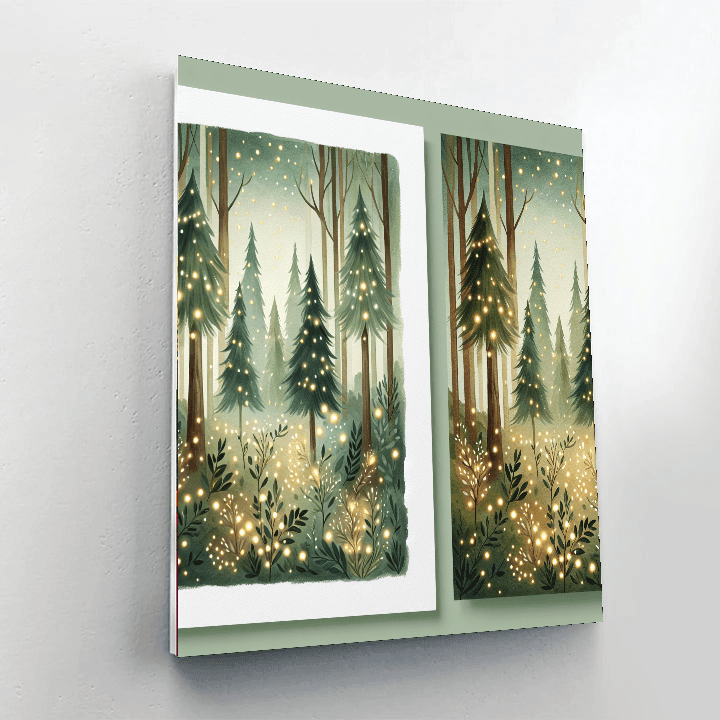 Mystical Forest Haven Paint By Color
