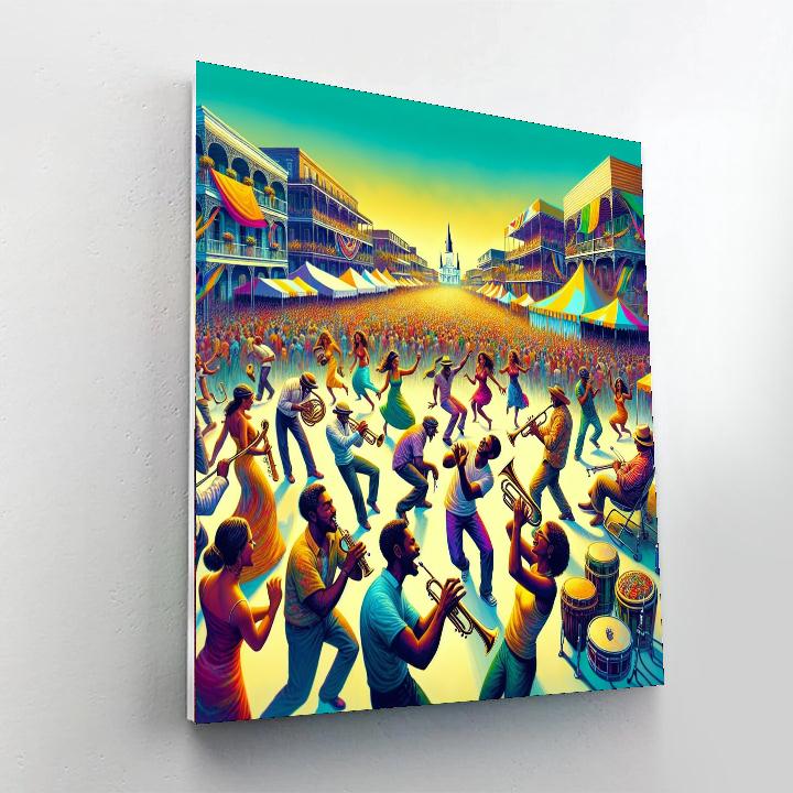 Jazz & Heritage Festival - United States Paint By Numbers
