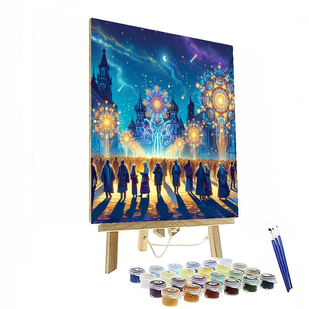 Lumiere Festival - Durham Numbered Painting Kits