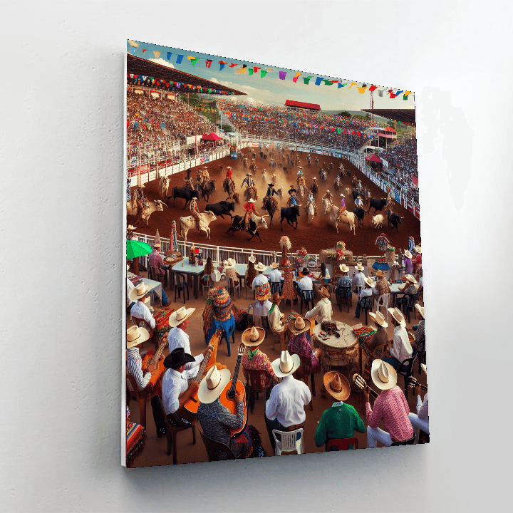 Festa Do Peão De Barretos - Brazil DIY Paint By Numbers