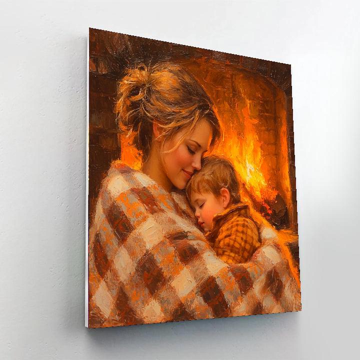 Cozy Winter Moments Paint By Numbers