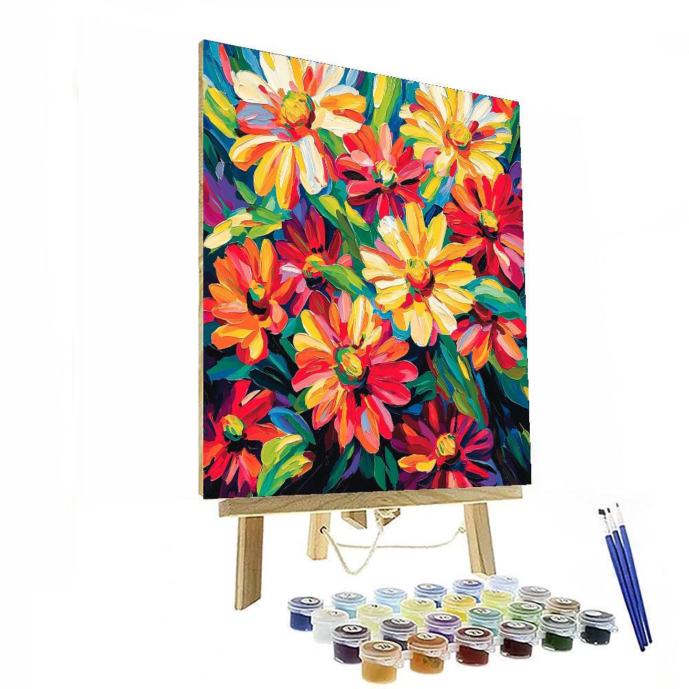 Henri Matisse Inspired Blooming Joy  Paint By Numbers