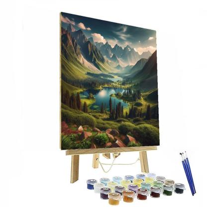 Majestic Serenity Paint By Numbers Kits