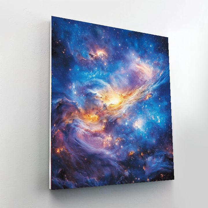 Michelangelo Inspired Ethereal Serenity  Numbered Painting Kits