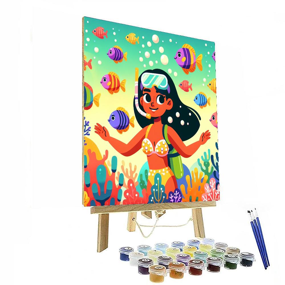 Underwater Explorer Expedition Paint By Numbers Kits
