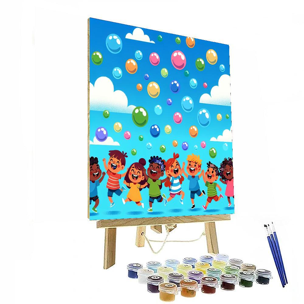 Bouncing Bubble Fun Numbered Painting Kits