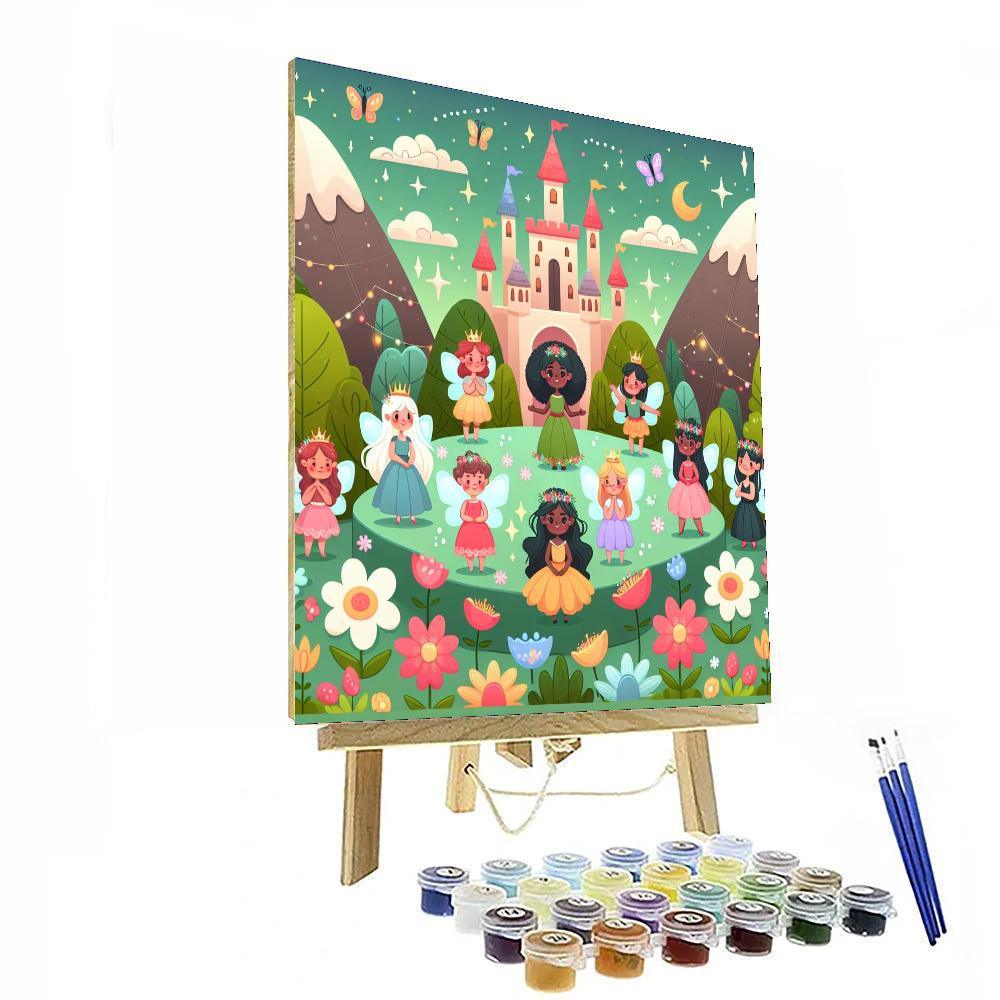 Charming Kingdom Of Fairies Paint By Number