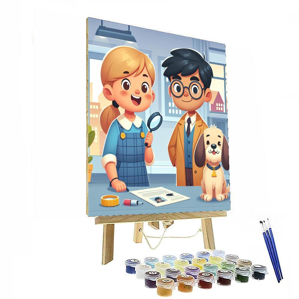 Mystery Detective Club Paint By Numbers Kits