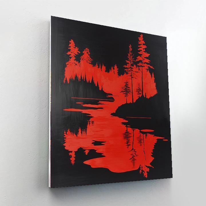 Banksy Inspired Nature's Outcry  DIY Paint By Numbers