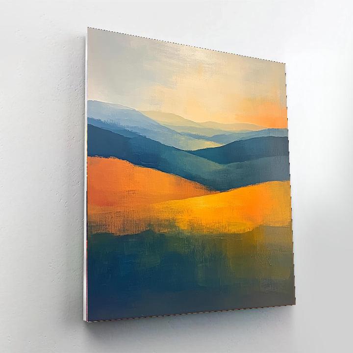 Paul Cézanne Inspired Solstice Reflections  Paint By Numbers Art