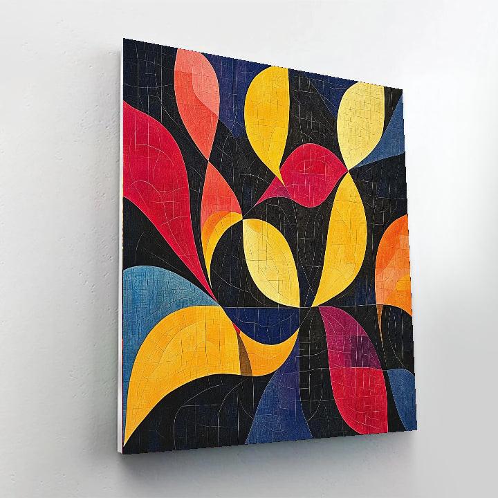 Joan Miró Inspired Ethereal Connections  Paint By Color