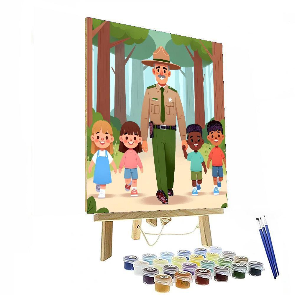 Forest Ranger's Trail Paint By Numbers Kits