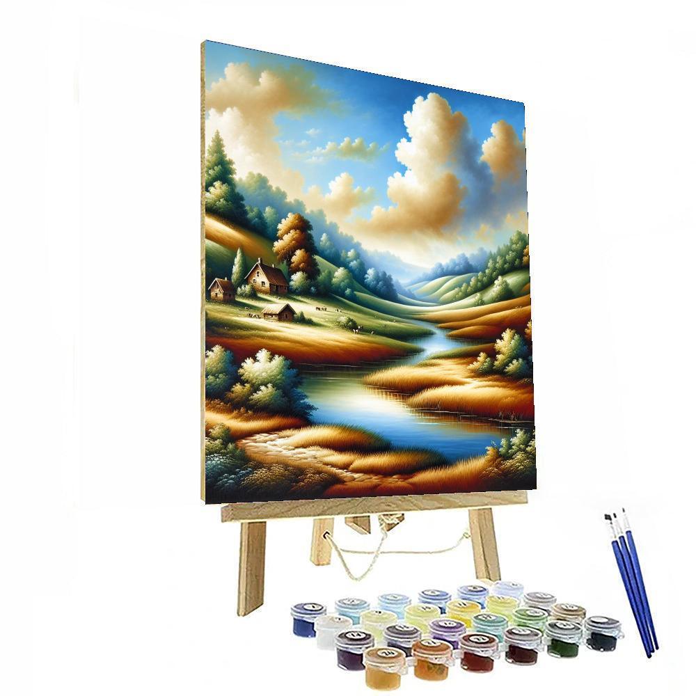 Farm Life Harmony Painting Number Kit
