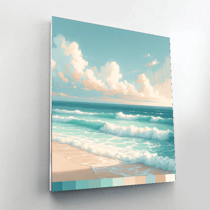 Serenade Of The Ocean Waves Paint By Numbers