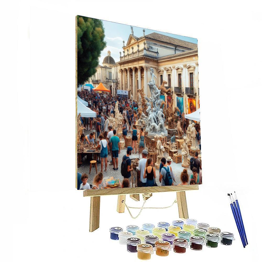 George Town Festival - Malaysia Painting By Numbers Kit