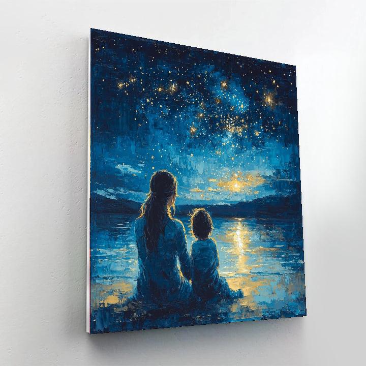 Moonlit Connections Paint By Color