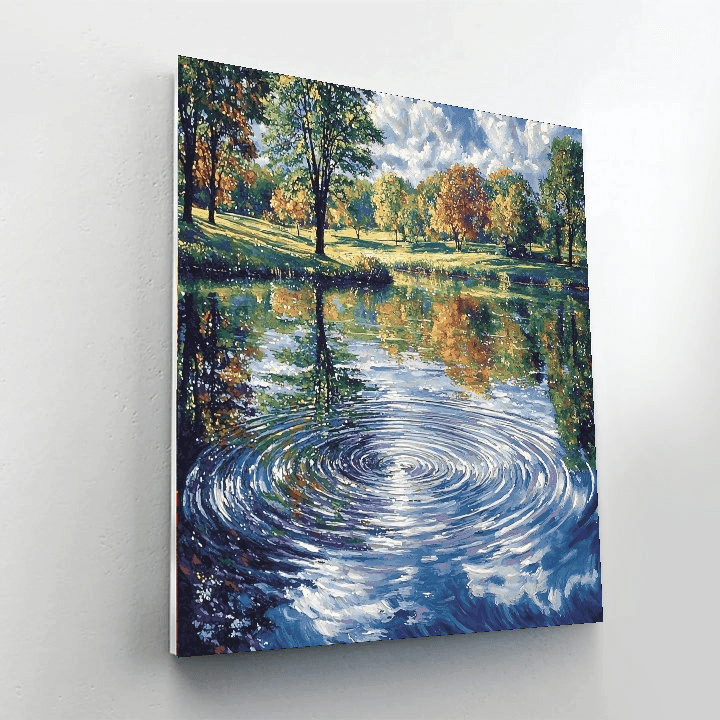 Claude Monet Inspired A Day At The Lake  Paint By Numbers Kits