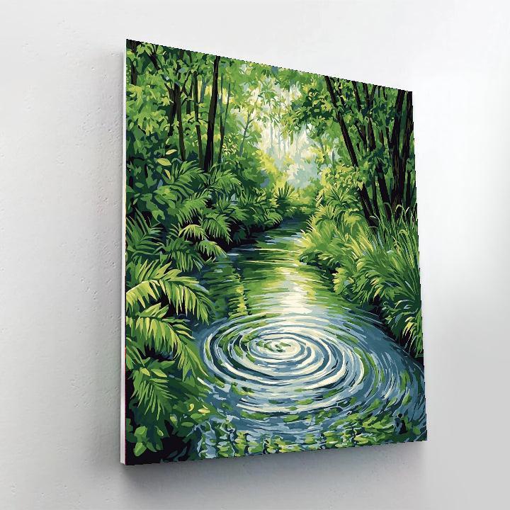 Michelangelo Inspired Serene Tranquility  Painting By Numbers Kit