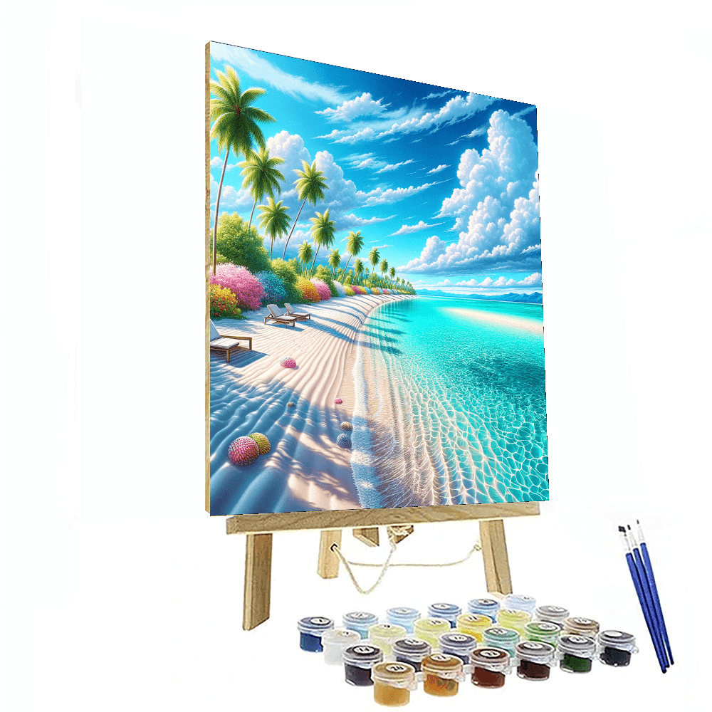 Radiant Tropical Paradise - DIY Painting By Numbers Kit – Artistry Rack