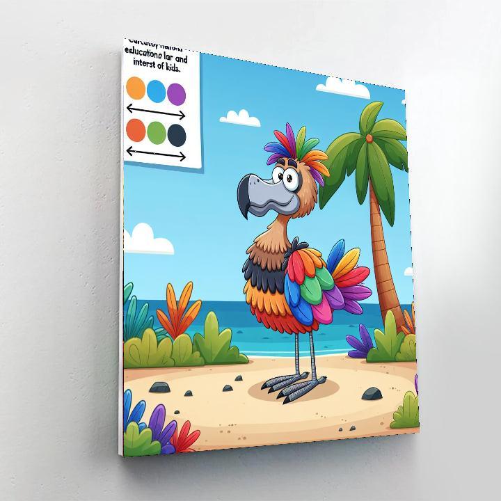 Daring Dodo Painting By Numbers Kit