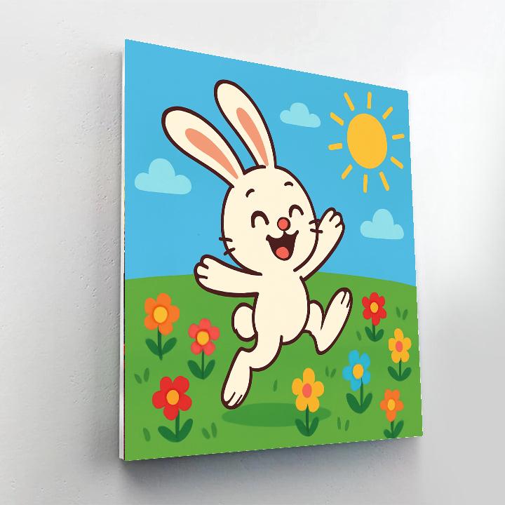 Adventurous Bunny Paint By Numbers