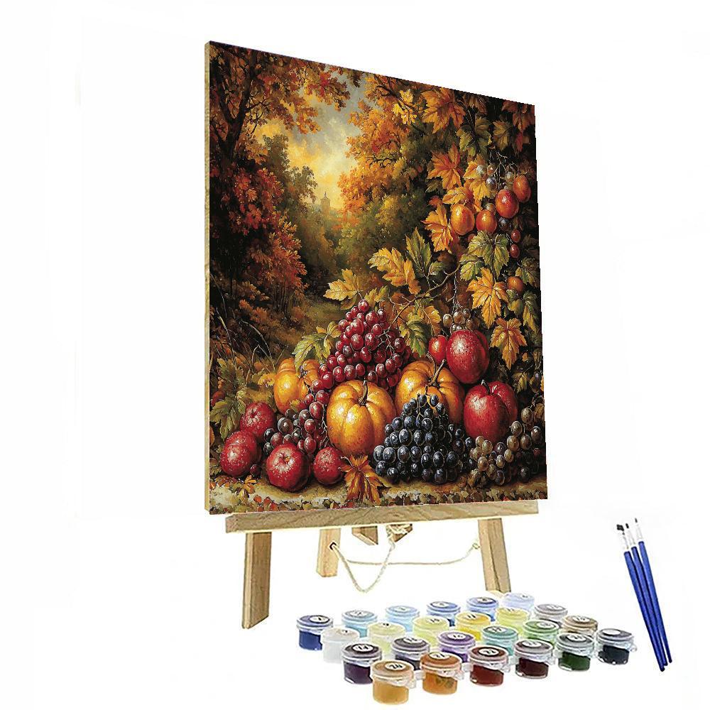 Peter Paul Rubens Inspired Renaissance Harvest  Paint By Color