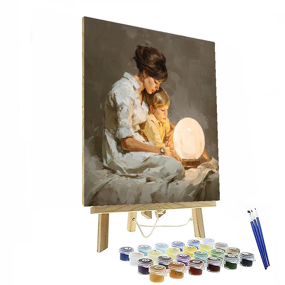 Peaceful Bedtime Stories Numbered Painting Kits