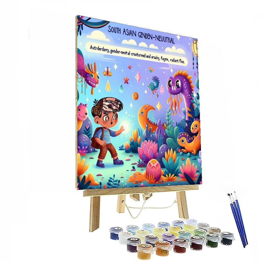 Mystical Island Exploration Paint By Numbers Kits