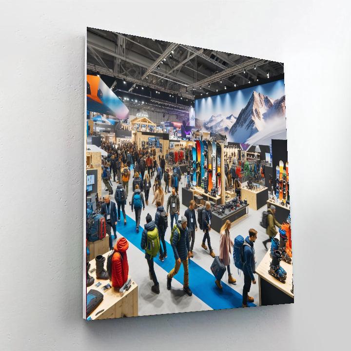 Oudoor Retailer Winter Market - Usa Paint By Numbers Art