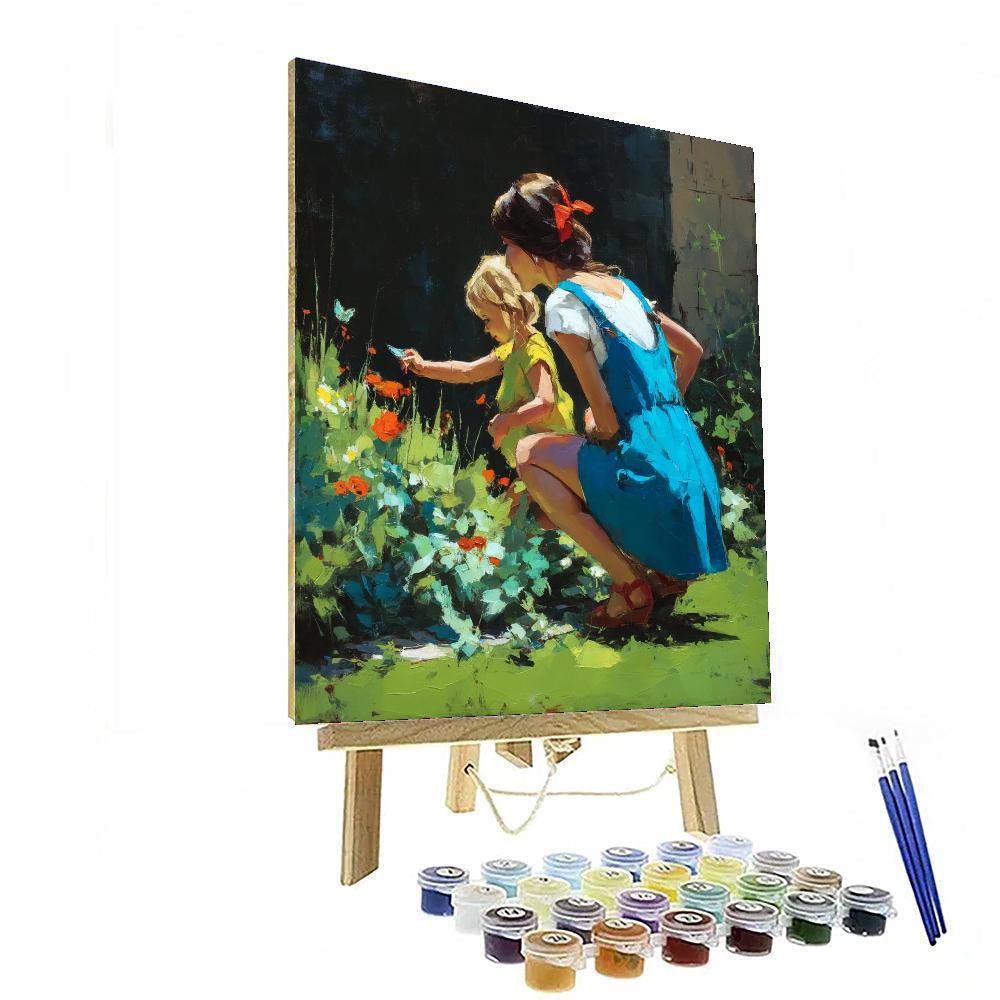 The Love Garden Number Painting