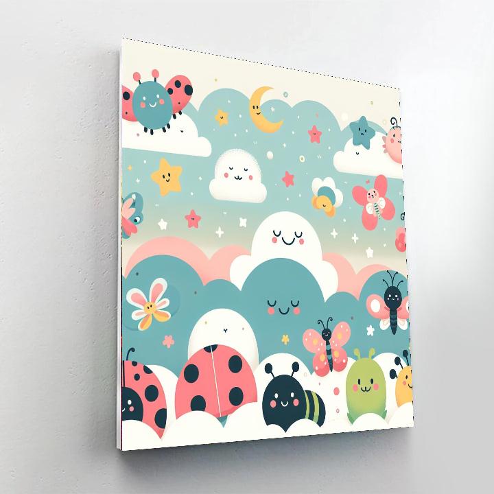 Cuddle Bug Dreamland Paint By Number