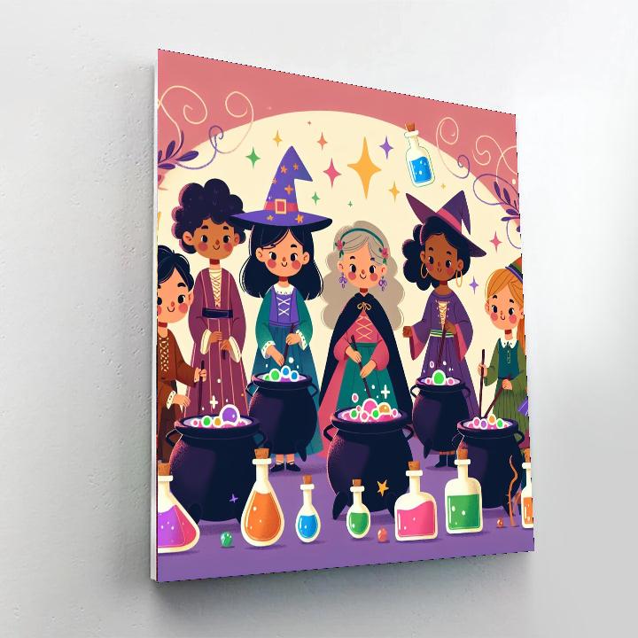 Magic Potion Festival Numbered Painting Kits