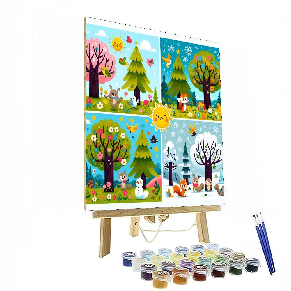 Seasonal Fun Paint By Numbers Kits