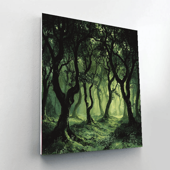 John Constable Inspired Gothic Forest Whispers  Paint By Numbers Kits
