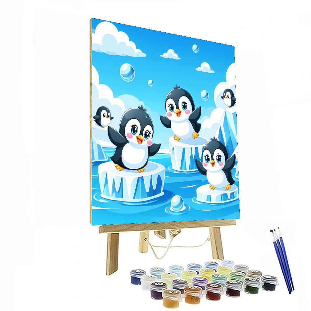 Adventure Penguins Paint By Numbers