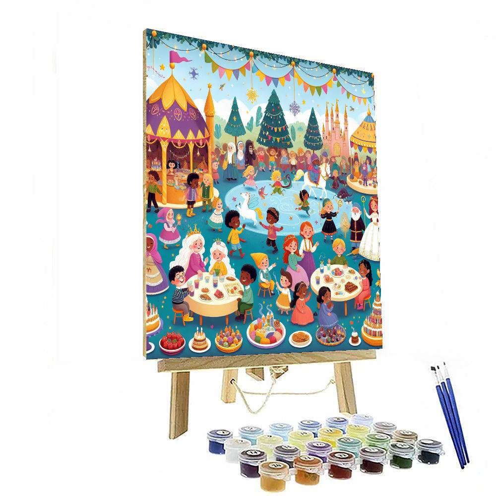 Magical Fairytale Festival Painting By Numbers Kit