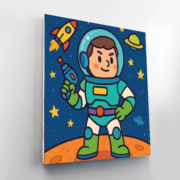 Heroic Space Ranger Numbered Painting Kits